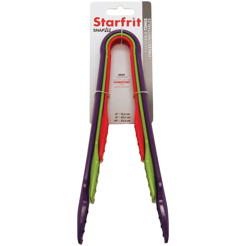 Snap-Fit Kitchen Tongs Heat Resistant Silicone BBQ Tongs Durable Non Stick Gripper Dishwasher Safe Perfect Cooking Tailgating